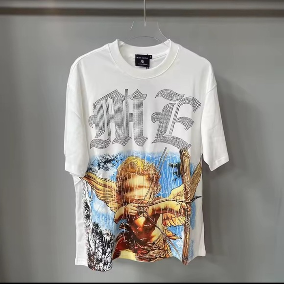 EMOTION Other - My Story Black T-Shirt with White and Gray Graphic